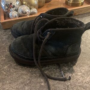 Kids Black Boots